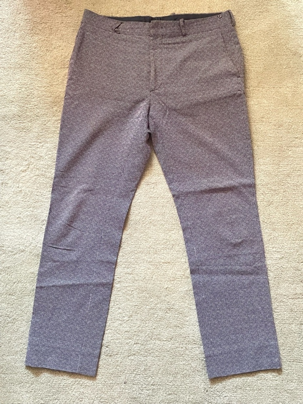 Fendi Men's Slim Dress Pants in Gray